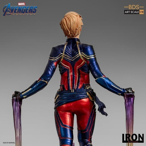 Imagem 6 de 6 de Capitã Marvel Bds Art Scale 1/10 Endgame Iron Studios
