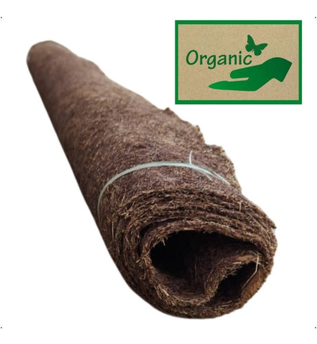 3 Manta Fibra De Coco 1x1 M P/ Orquídeas Samambaias Coquim