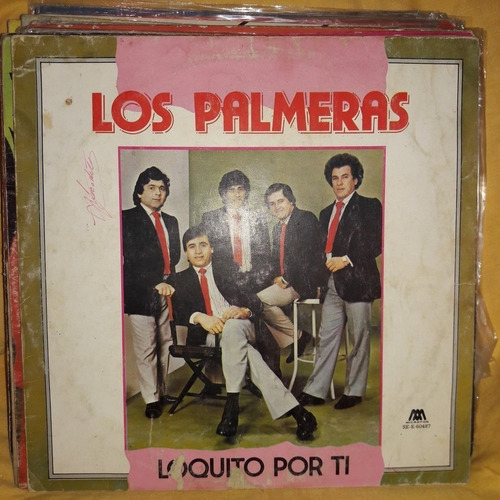 Vinilo Los Palmeras Loquito Por Ti Iiiiii C2