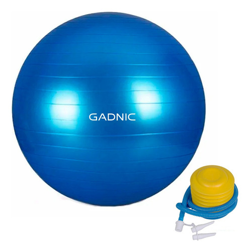 Pelota Yoga Esferodinamia Fit 65 Cm Gym Pilates Ball Color Azul