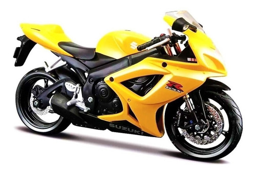 Imagen 2 de 4 de Moto Colección Escala 1/12 Maisto Suzuki Gsx-r600 La Plata