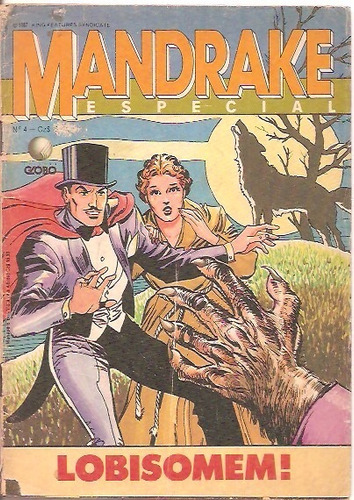 *ock* Mandrake Especial Nº 4 Editora Globo