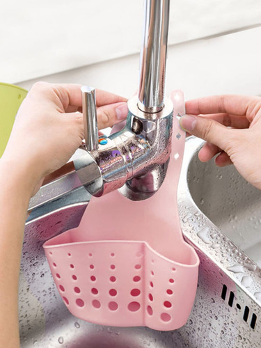 Cestas Colgante De Drenaje Fregadero Ajustable Cocina Y Baño