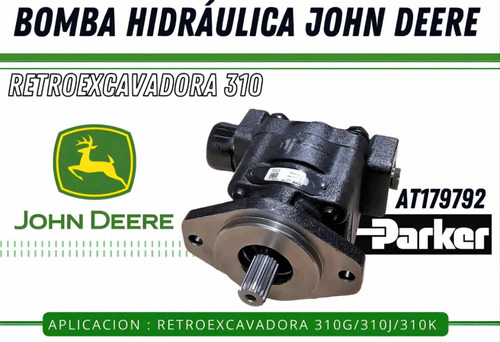 Bomba Hidráulica Retro John Deere 310 At179792