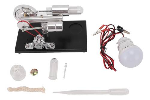 Juguete Educativo Stirling Engine Modelo Sterling Led Colori
