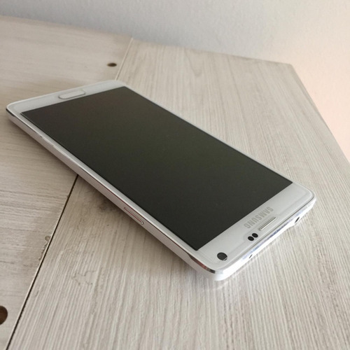 Samsung Galaxy Note 4 Branco Seminovo Excelente+capa+pelicul