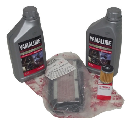 Kit Service Aceite Semisint + Filtros Original Yamaha Fz-250