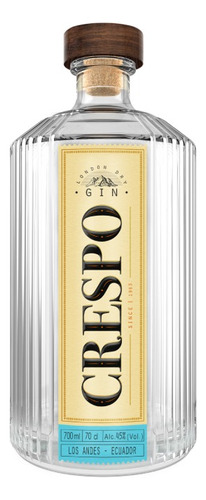 Gin Crespo Único De Colección Bostonmartin