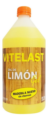 Sal De Limon Vitelast 1 L Blanqueador Para Maderas Vitecso