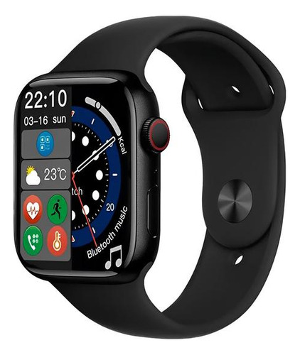 Relogio Smartwatch Blulory Glifo 9 2024 () Caixa Preto Pulseira Preto