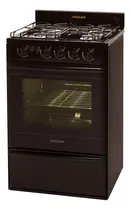 Comprar Cocina Volcan 89653V a gas\u002Feléctrica 4 hornallas marrón 220V puerta con visor