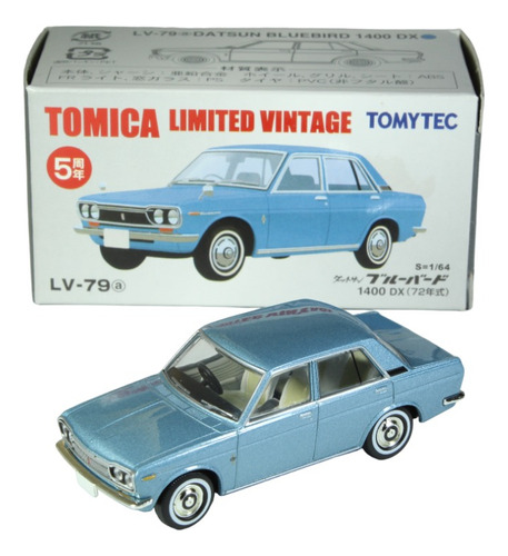 Tomica Limited Vintage - Datsun Bluebird 1400 Dx - 1/64