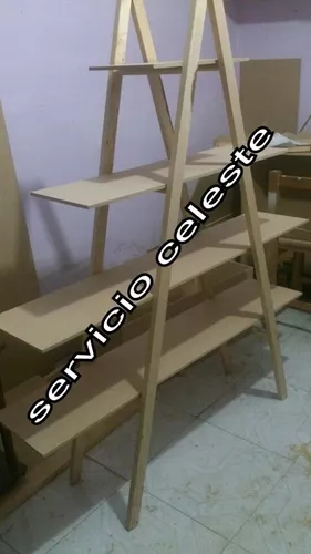 Escalera decorativa de madera 150 cm. -  México