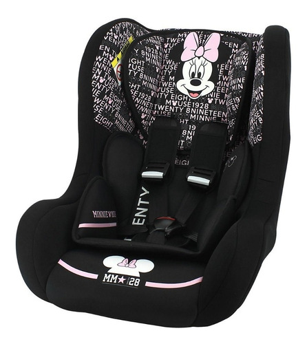 Cadeira Auto Trio Minnie Mouse Typo Grupo 0/1/2 Até 25 Kg Cor Preto