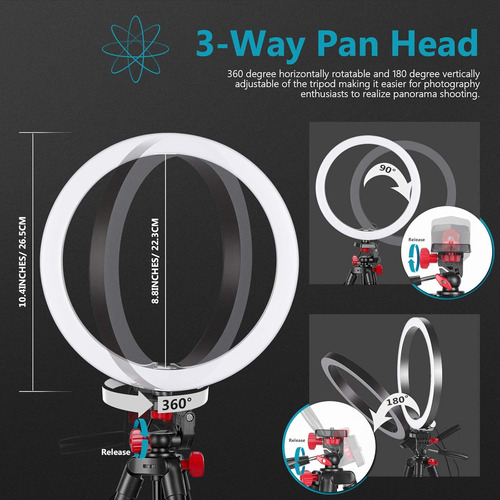 Neewer 10 Led Ring Light With TriPod Stand For Photography