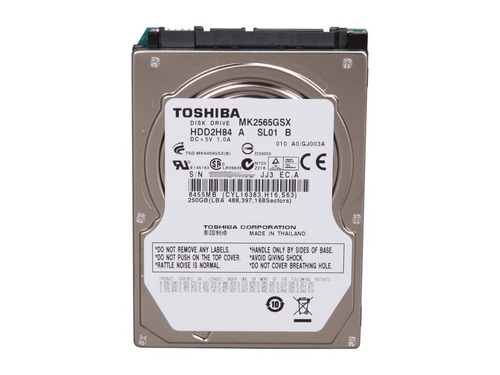 Disco duro interno Toshiba MK2565GSX 250GB