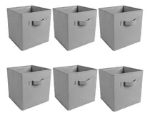 Comprar 6 Organizadores Cubo Tela C\u002Fasas Almacenamiento Cajas Ezogrs