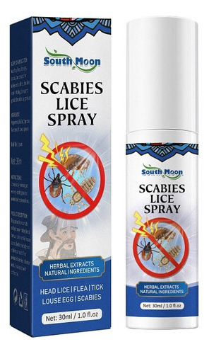 Spray Eliminador De Piojos Contra La Sarna, Antipicazón Y An