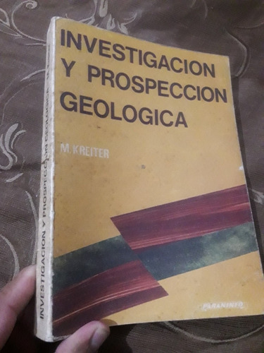 Libro Investigación Y Prospección Geológica Kreiter