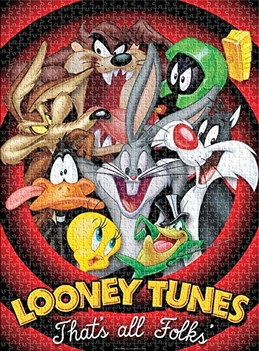 Looney Tunes Bugs Bunny Taz Rompecabezas 1000pz Aquarius