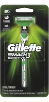 Comprar Máquina De Afeitar Gillette Mach3 Sensitive Recargable + 1 C