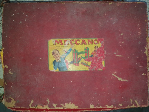 Imagen 1 de 10 de Meccano N6 Inglés Antigüo De 1930