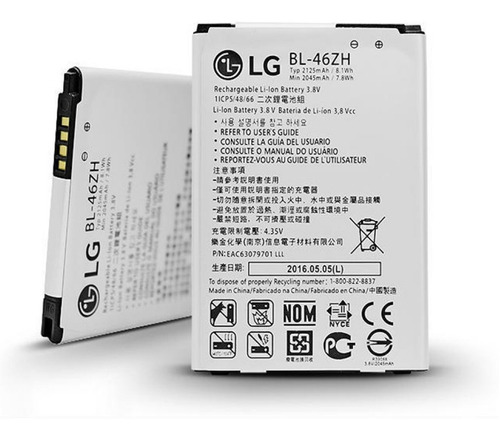 Bateria LG K8 2016 Bl46zh