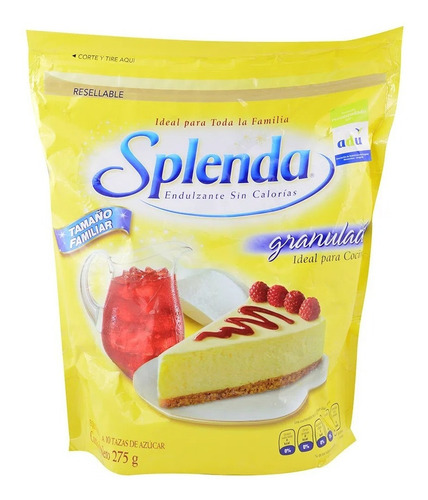 Imagen 2 de 3 de Splenda Granular X 275 Grs.