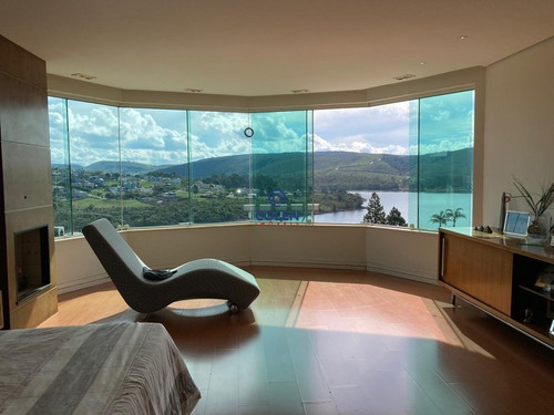 Casa À Venda, 6 Quartos, Vista Maravilhosa, Piscina, Lazer Completo Em Alphaville Lagoa Dos Ingleses - 764