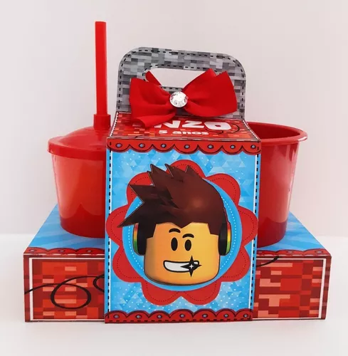 Kit Festa Personalizados Aniversário Roblox