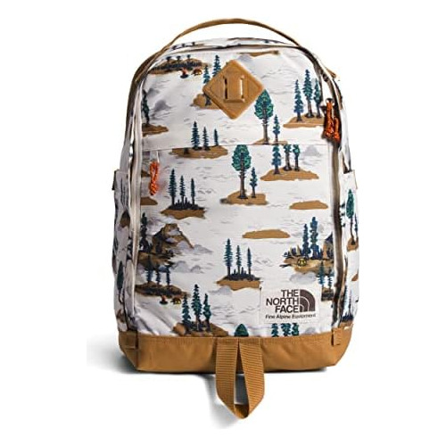 Mochila Berkeley, Estampado De Camping Scenic Blanco Ga...