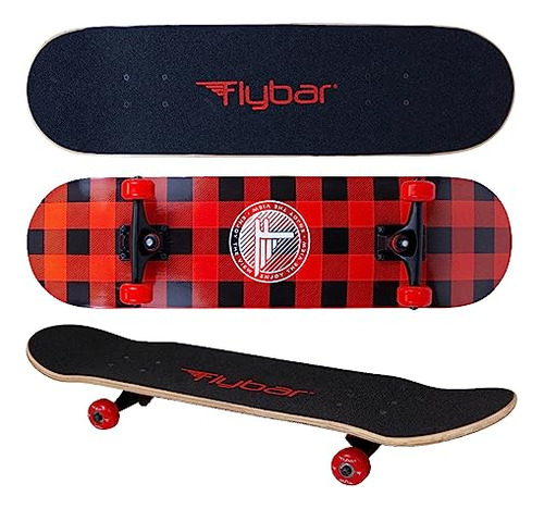 Flybar Complete Skateboard Para Principiantes De 31 Pulgadas