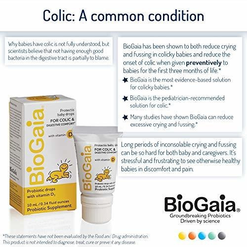 Imagen 5 de 9 de Biogaia Probiotics Drops With Vitamin D Para Bebés, Bebés,