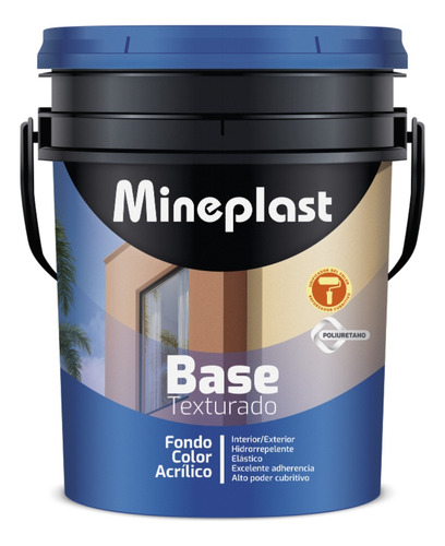 Base Fondo Texturado Mineplast 10 Lts.