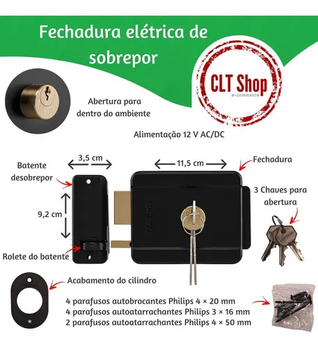 Combo oficial de intercomunicador y candado para teléfono fijo inalámbrico