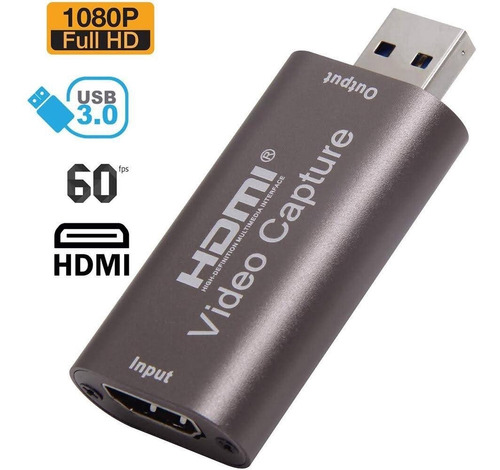 Imagen 2 de 8 de Capturadora Video Hdmi 4k 1080p 60hz New 3.0 Usb Para Juego