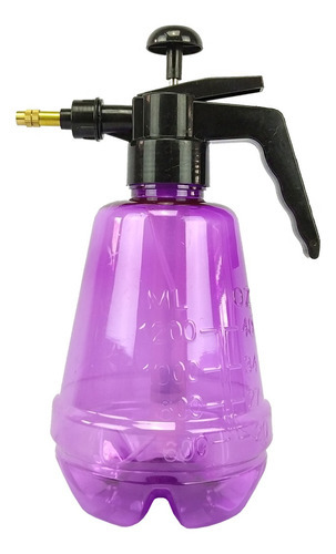 Pulverizador Manual Por Compressão 1.5 Litro Com Gatilho Cor Roxo