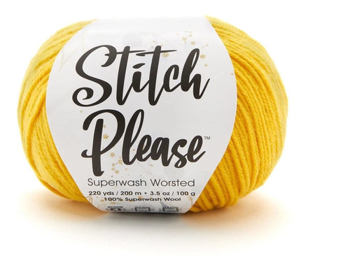 Please Superwash Worsted Lana Lavable Maquina Peso Medio