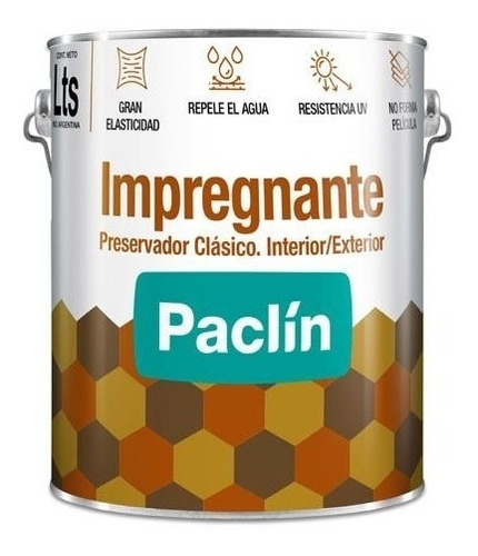 Impregnante Protector Paclin Cedro Clasico 1l