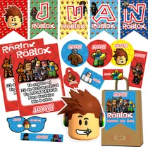 Comprar Kit Imprimible Candybar Roblox 100% Editable Powerpoint