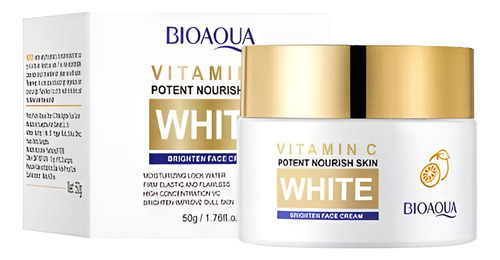 Crema Facial Vitamina C Aclarante Despigmentante Bioaqua Todo Tipo De Piel Día