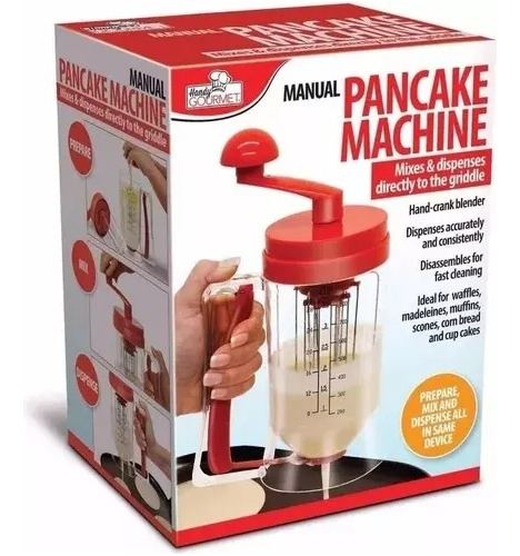 Maquina Dispensador Mezclador Manual Para Hot Cakes Pastele