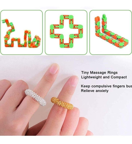 Imagen 8 de 10 de 48 Top Fidget Toy Pack Anti Estrés Set | Fidget Toys