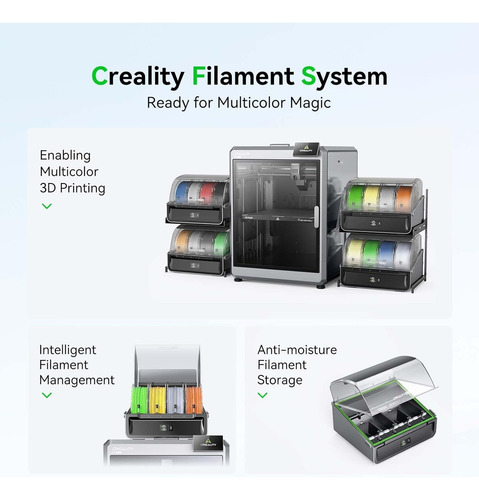 Creality Cfs, Kit Multicolor Adecuado Para K2 Plus Creality