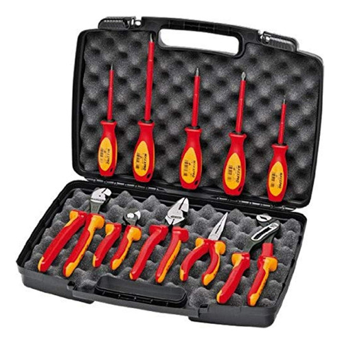 Destornilladores Y Pinzas Knipex Tools Lp (5+5 Uni)