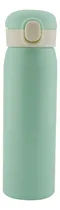 Comprar Botilito Metálico 600ml Pitillo Botella Termo Agua Gym Verde