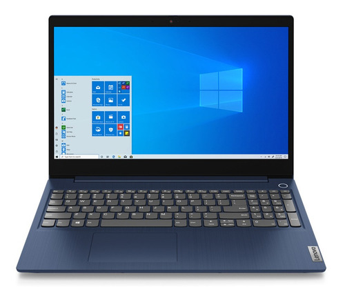 Imagen 1 de 2 de Notebook Lenovo IdeaPad 15IIL05  abyss blue 15.6", Intel Core i3 1005G1  8GB de RAM 256GB SSD, Intel UHD Graphics G1 1366x768px Windows 10 Home