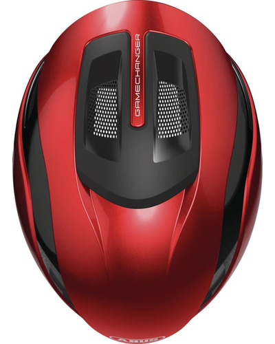 Casco Abus Gamechanger 2.0 Mips Bici Aero Tria Red Celero Rojo Talle M