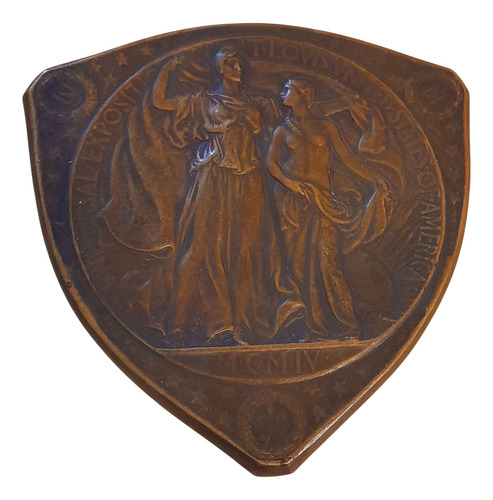 Medalla Exposición Lusiana 1904 Estados Unidos (Usado)