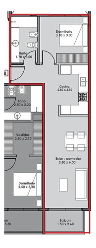 Excelente 2 Amb. A Estrenar!!! Cocheras Disponibles 2b Frente